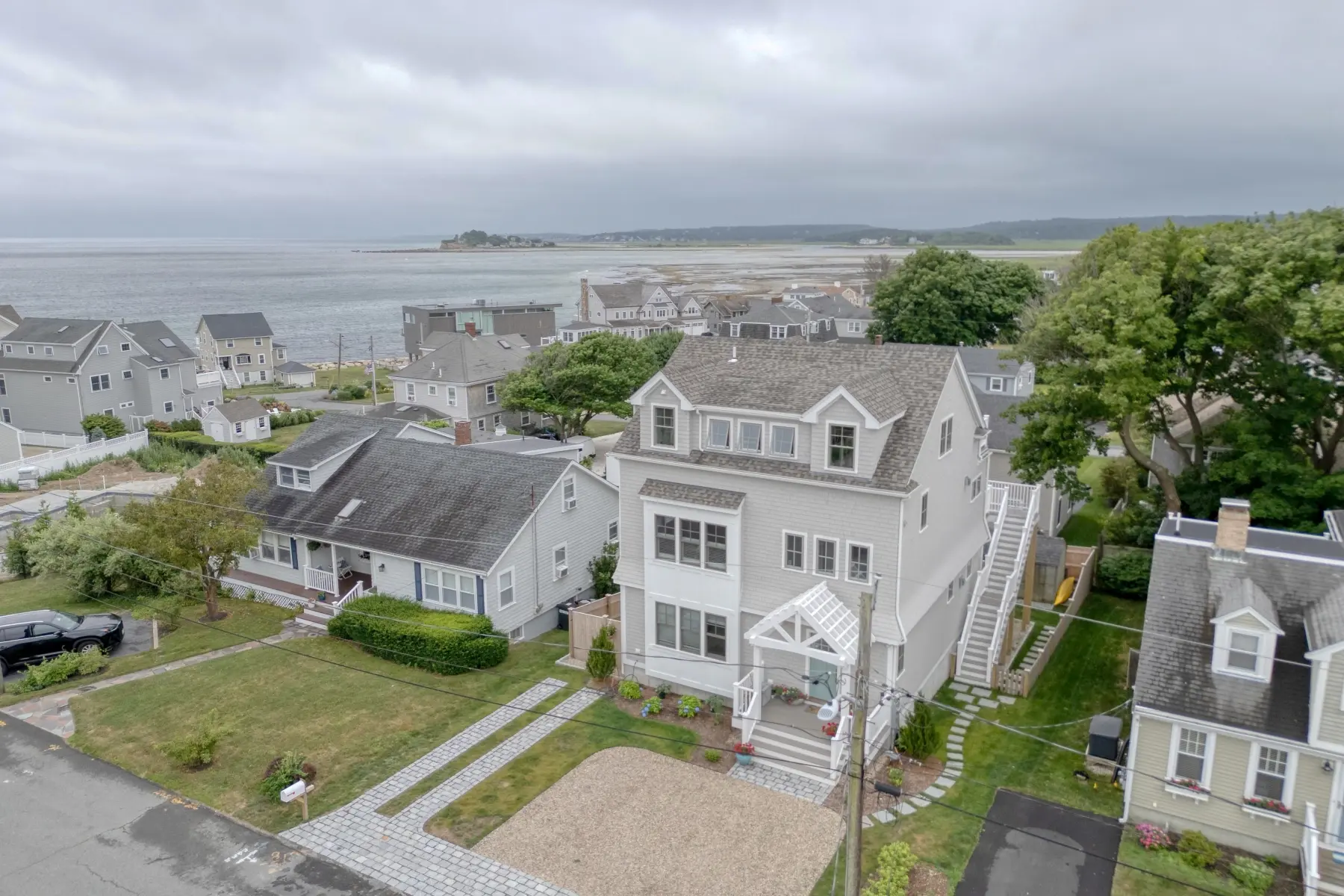 Residential new construction project by Oak in Massachusetts